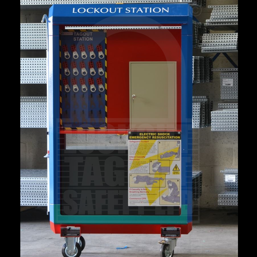 Custom Portable Lockout Station Custom Portable Lockout Station